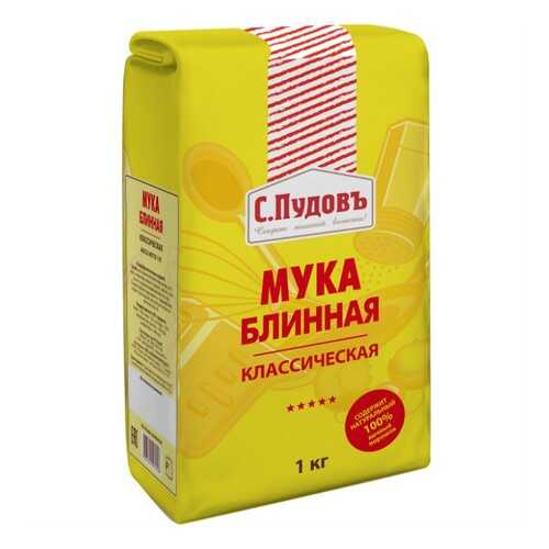 Мука блинная классическая С.Пудовъ 1 кг
