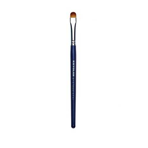 Кисть из нейлона овальная №10K (Цв: Blue)/Kryolan/10M-322K0-Blue