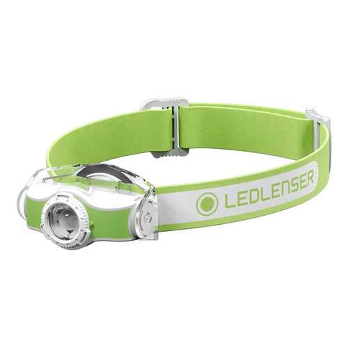 Фонарь налобный LED Lenser MH3 - Зелено-Белый (501593)