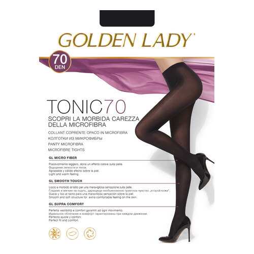 Колготки Golden Lady TONIC 70, nero, 4/L