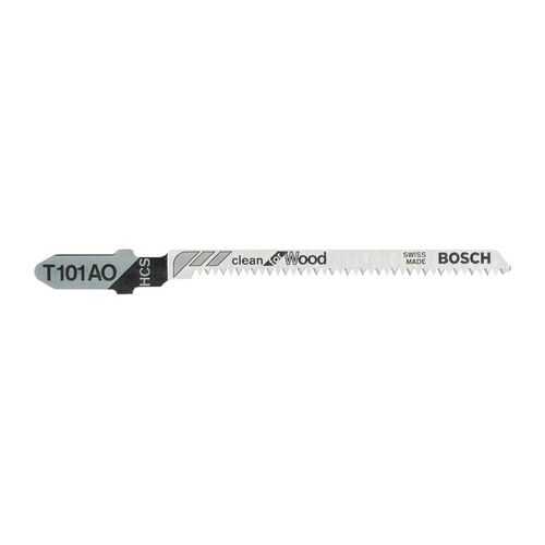Набор пилок для лобзика Bosch T 101 AО, HCS 2608630031