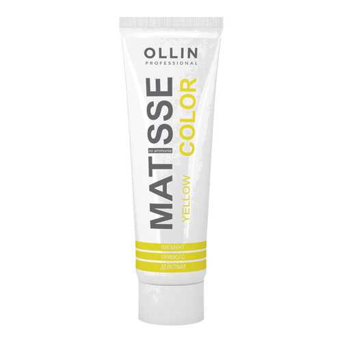 Краска для волос Ollin Professional Matisse Color Желтый 100 мл