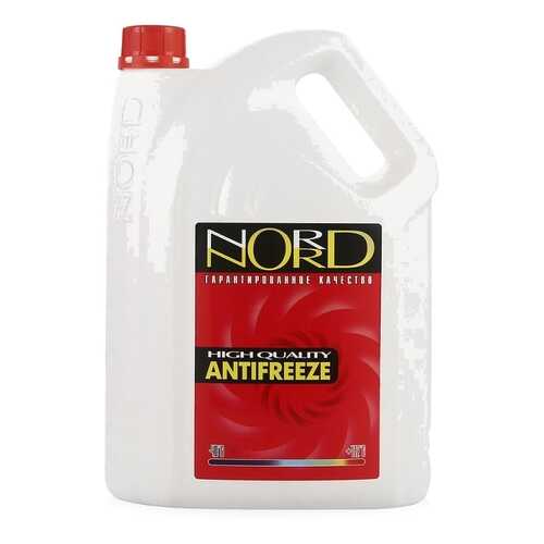 Антифриз NORD High Quality Antifreeze готовый -40C красный 3 кг NR 22243