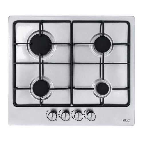 Встраиваемая газовая панель RICCI HBS4511 Silver
