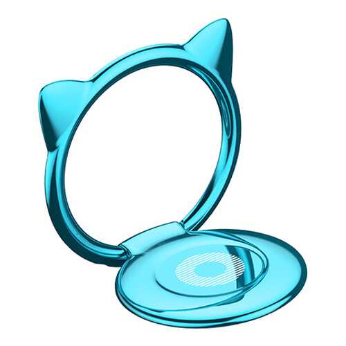 Кольцо-держатель Baseus Cat Ear Ring Bracket Blue