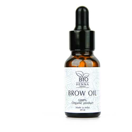 Масло для роста бровей Bio-Henna Premium