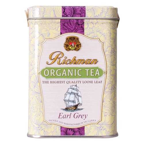 Чай черный Richman organic earl grey 100 г