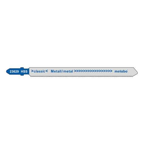 Пилка по металлу для лобзика metabo 623623000
