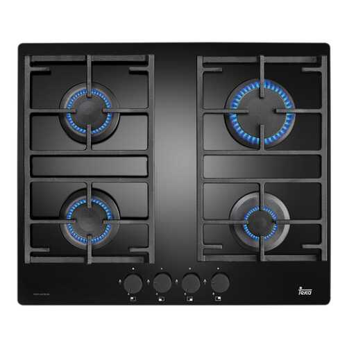 Встраиваемая варочная панель газовая TEKA CGW LUX 60 4G AI AL CI NAT Black