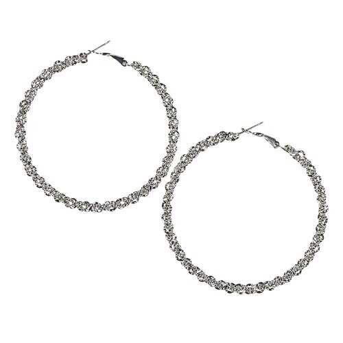 Женские серьги-креолы Accessoires