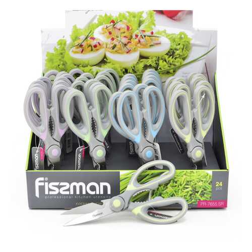 Ножницы бытовые 20 см кухонные (нерж. сталь) Fissman 7655