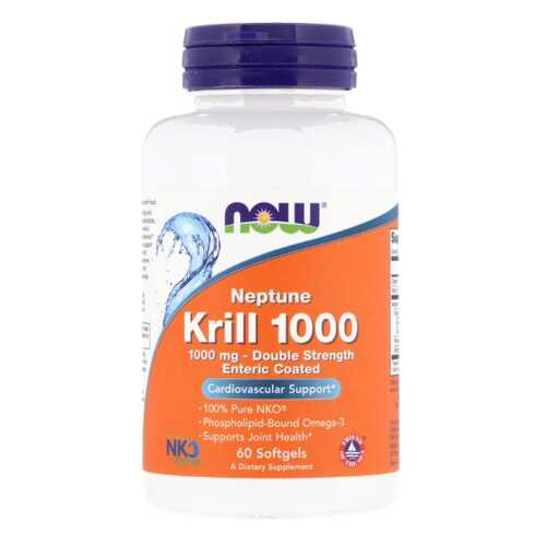 Omega 3 NOW Krill Oil Neptune 60 капс.