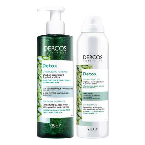 Набор средств для волос Vichy DERCOS NUTRIENTS Detox