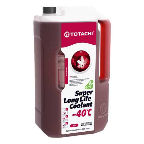 Охлаждающая жидкость TOTACHI SUPER LLC RED -40C 10л.
