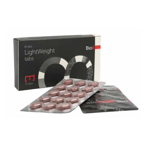 БАД для снижения веса Bio8 LightWeight Tabs таблетки 30 шт.