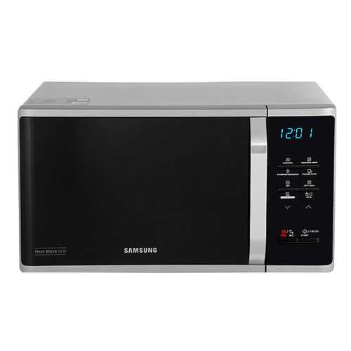 Микроволновая печь с грилем Samsung MG23K3573AS silver/black