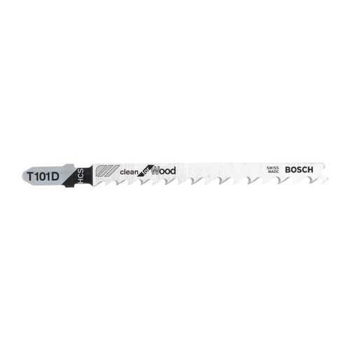 Набор пилок для лобзика Bosch T 101 D, HCS 2608630558