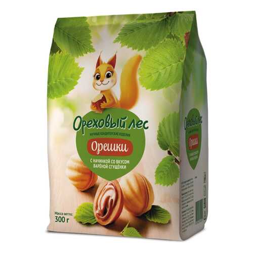 Пирожное Ореховый лес Орешки 300г