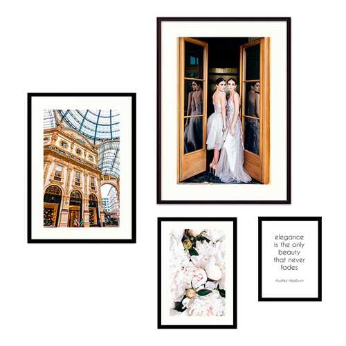 Набор постеров Коллаж Fashion №94 110х120 см