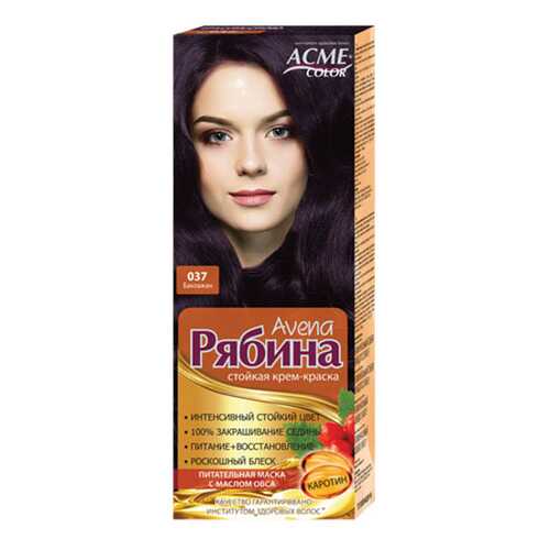 Краска для волос Acme Color Рябина Avena 037 Баклажан 135 мл