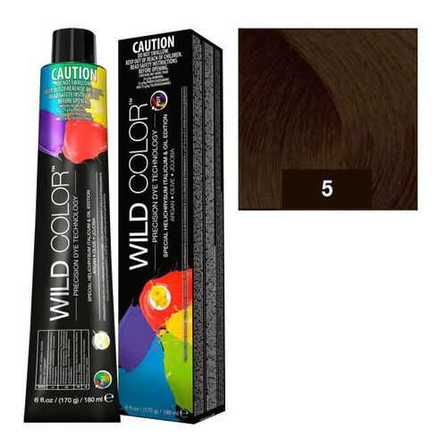 Wildcolor - Стойкая крем-краска Permanent Hair Color 5N/R Светло-коричневый 180 мл