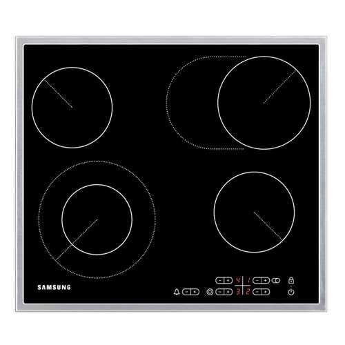 Встраиваемая варочная панель электрическая Samsung C61R2CAST Black