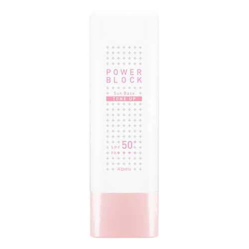 Солнцезащитное средство A'pieu Power Block Tone Up Sun Base Pink SPF50+ 50 мл