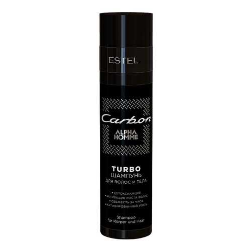 Шампунь Estel Alpha Homme Carbon Turbo для волос и тела 250 мл