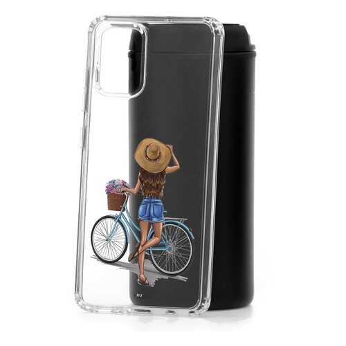 Чехол Samsung Galaxy A51 Kruche Print Велосипедная прогулка