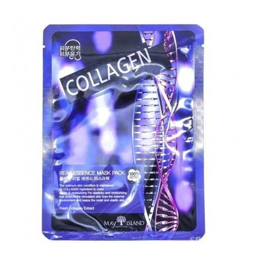 Маска для лица тканевая May Island Real Essence Collagen Mask Pack 25мл
