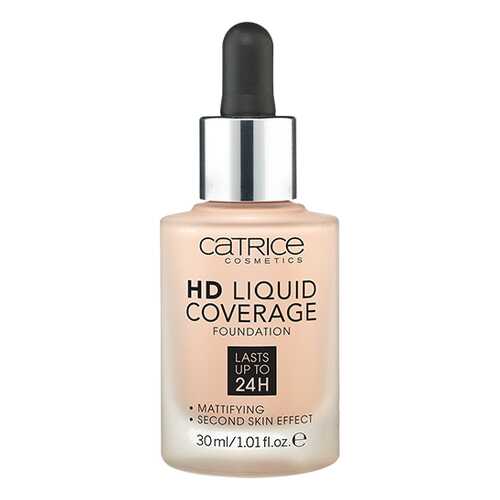 Тональный крем CATRICE HD Liquid Coverage Foundation 010 Light Beige 30 мл
