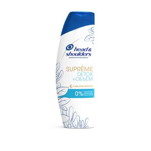 Шампунь против перхоти Head & Shoulders Supreme Detox+Объём, 300 мл