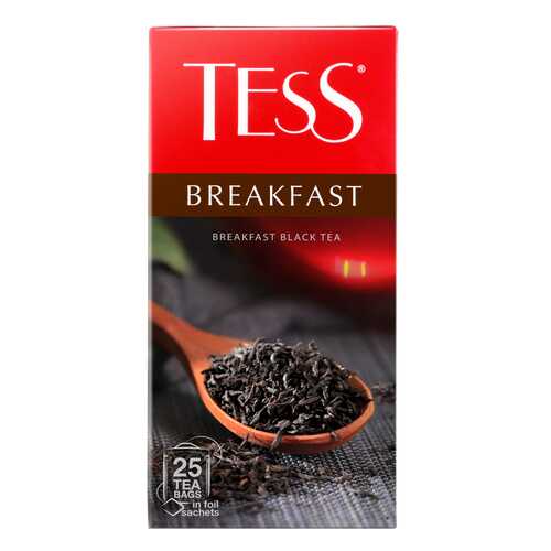 Чай черный Tess Breakfast 25 пакетиков