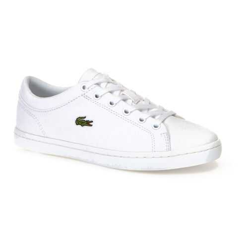 Кеды женские Lacoste Straightset BL 2 белые 37.5 RU