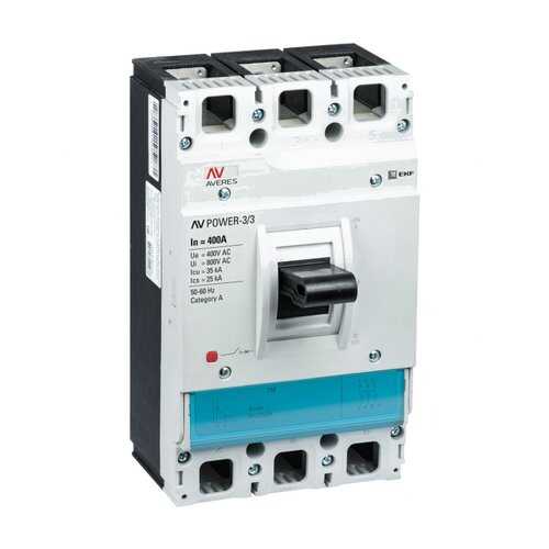 Автоматический выключатель EKF AV POWER-3/3 400А 35kA TR