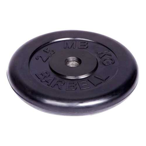 Barbell d 51 мм черный 2,5 кг