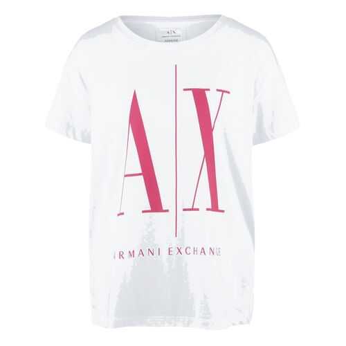 Футболка женская Armani Exchange 8NYTCX YJG3Z белая XS