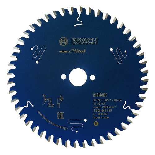Диск по дереву Bosch EXP WO 160x20-48T 2608644015