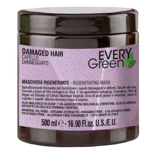 Маска для волос Dikson Every Green Damaged Hair Mashera Rigenerante 500 мл