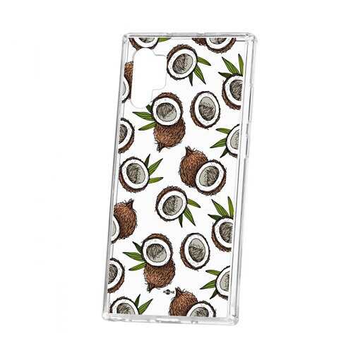 Чехол Kruche Samsung Galaxy Note 10+ Print Кокосы