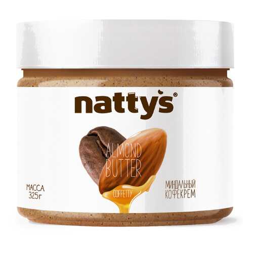 Миндальная паста Nattys Coffetty с кофе 325 г