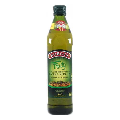 Масло Borges fruity оливковое нерафинированное 0.5 л