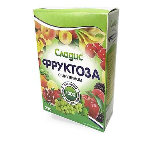 Фруктоза кристаллическая Cладис с инулином 250 г