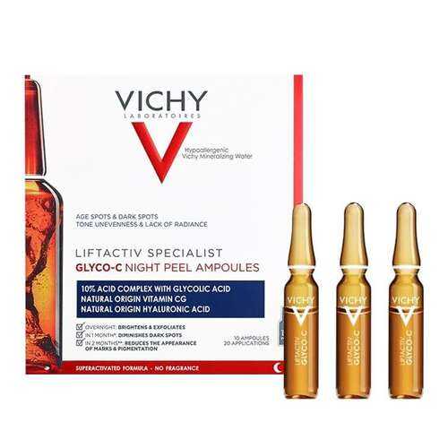 Сыворотка-пилинг ночного действия в ампулах VICHY LIFTACTIV SPECIALIST GLYCO-C 10 шт