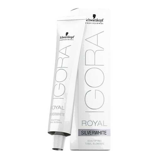 Краска для волос Schwarzkopf Igora Royal Absolutes Silver White Серебро 60 мл