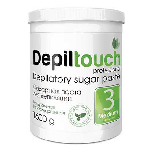 Сахарная паста для депиляции Depiltouch Depilatory Sugar Paste Medium №3 средняя, 1600 гр