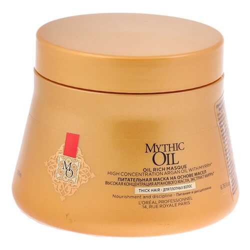 Маска для волос L'Oreal Professionnel Mythic Oil Для плотных волос 200 мл