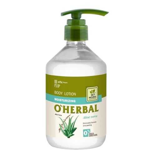 Увлажняющий лосьон для тела с экстрактом алоэ вера O’Herbal, 500 мл