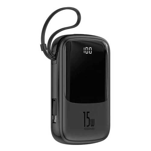 Внешний аккумулятор Baseus Q Pow (PPQD-B01) 10000mAh with Lightning (Black)