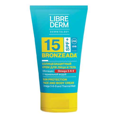 Солнцезащитное средство Librederm Bronzeada SPF 15 150 мл